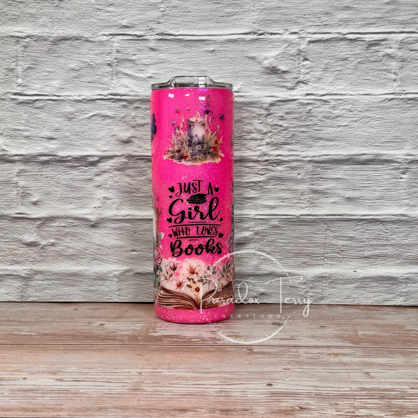 20 oz. Just A Girl Who Loves Books