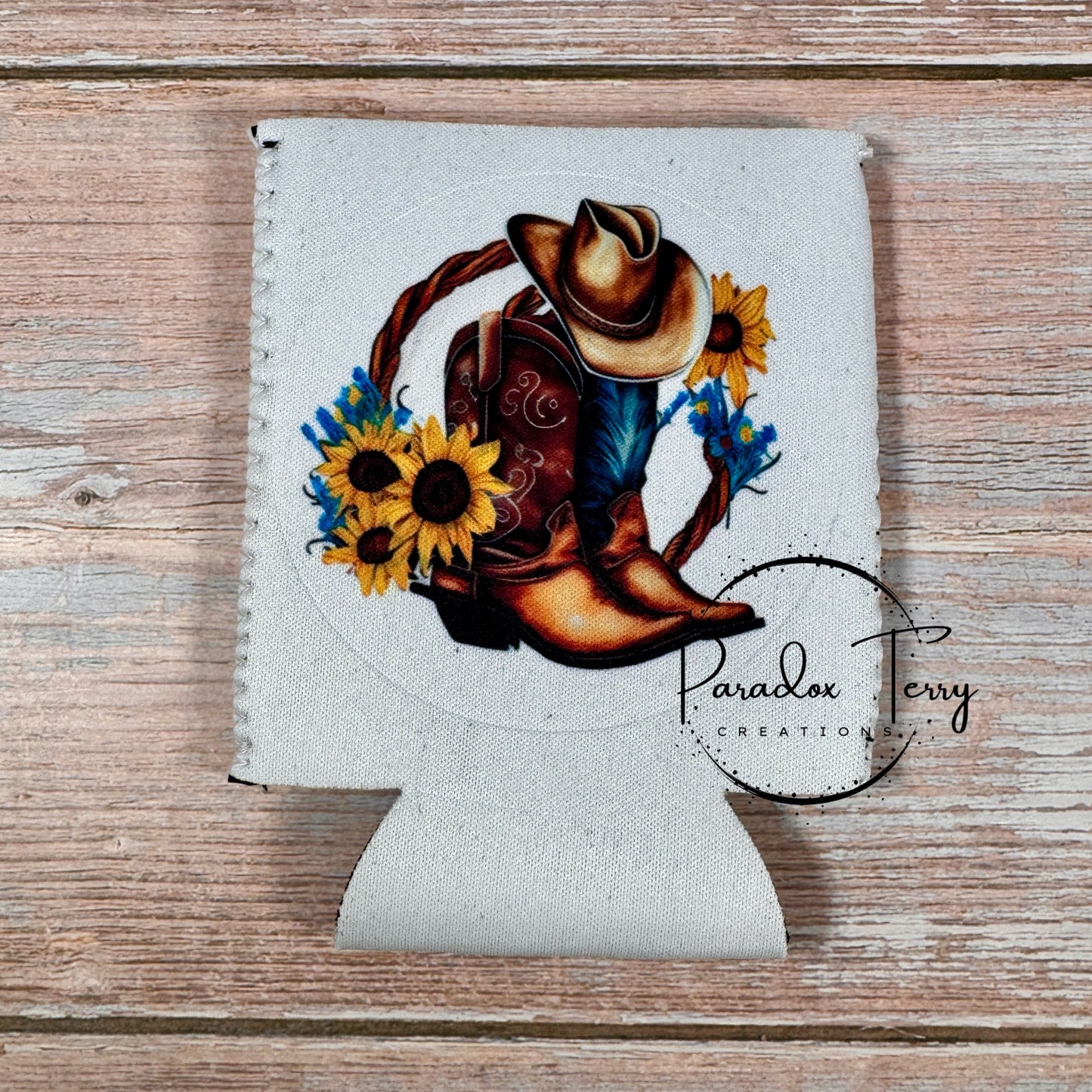 Boots &Cowboy Hat Koozie