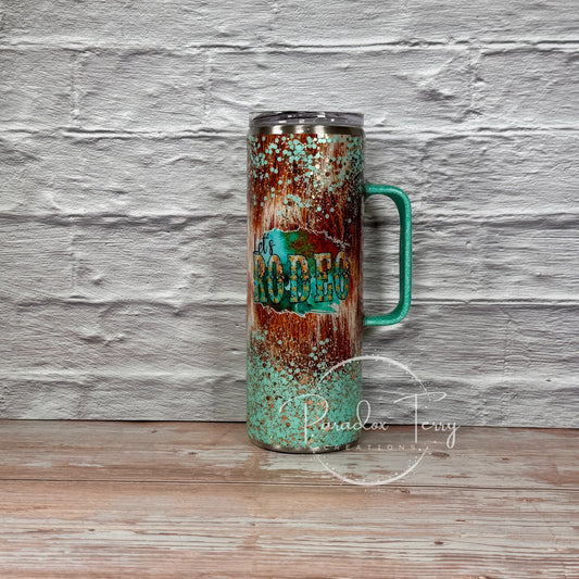 Let’s Rodeo Tumbler with Handle