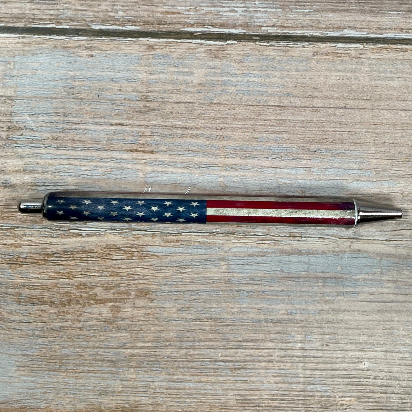 American Flag Weathered Pen