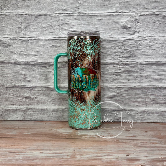 Let’s Rodeo Tumbler with Handle