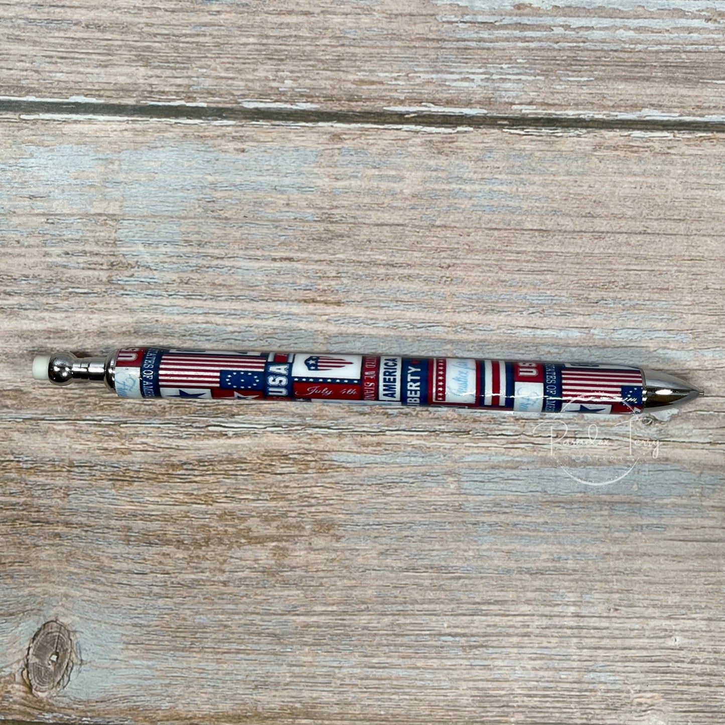 USA Collage Mechanical Pencil