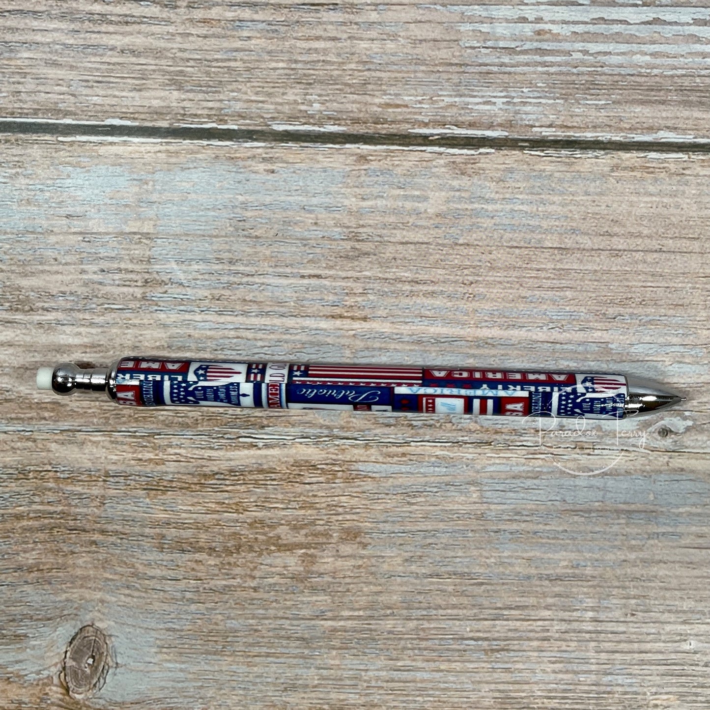 USA Collage Mechanical Pencil