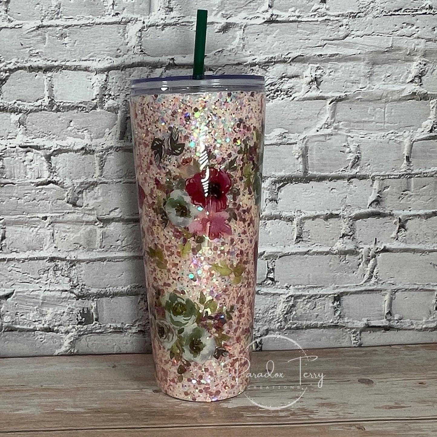 Roses 24 oz Cold Cup Tumbler